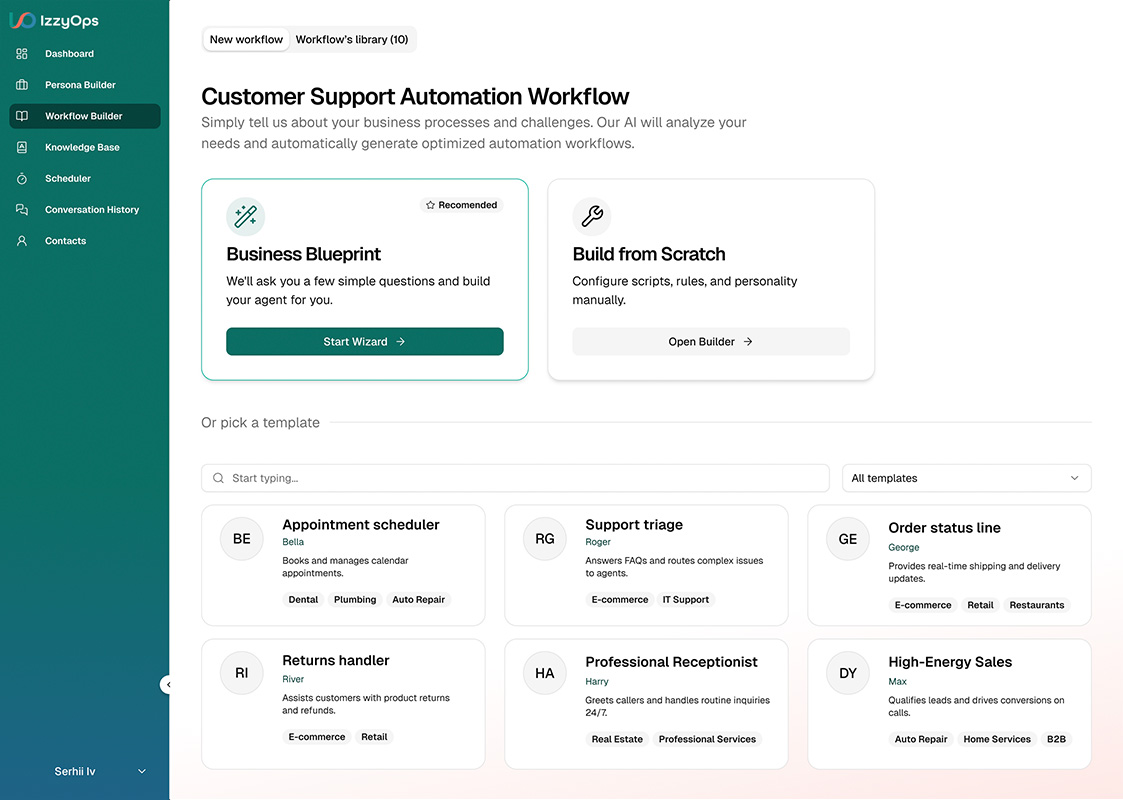 WORKFLOW AUTOMATION — Zero Coding